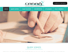 Tablet Screenshot of canaaconsultoria.com.br